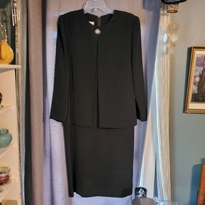 Beautiful vintage dress with connected jacket